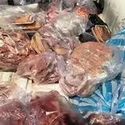 کشف بیش از ۲۰۰ کیلو گوشت گراز در زمان بارگیری در پراید