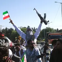  تظاهرات مردم زاهدان در حمایت از نیروهای مسلح