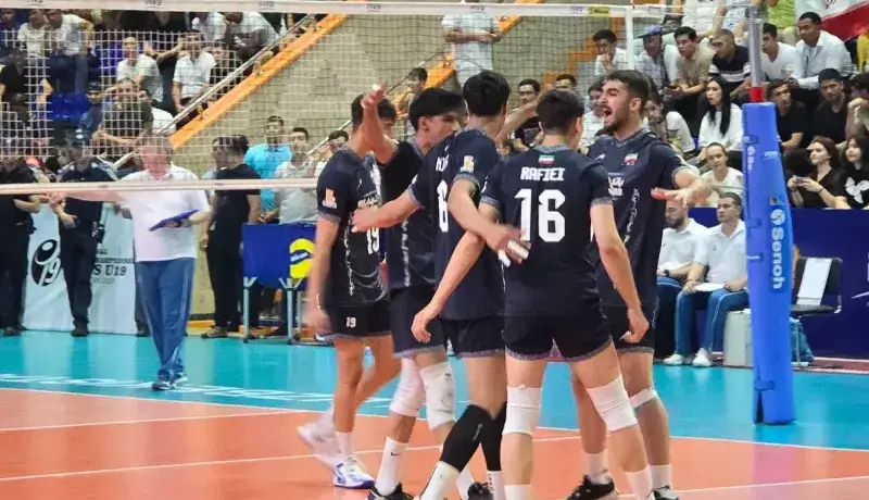 والیبال ایران در قهرمانی دبل کرد
