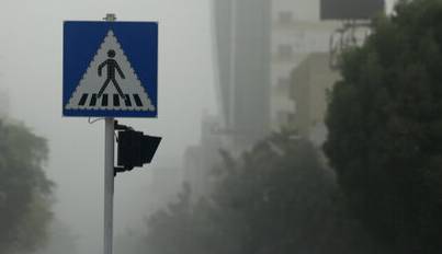 وزش باد شدید و خیزش و انتقال گردوخاک در استان تهران