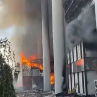 ماجرای دود و آتش مشاهده شده امروز در ساختمان صداوسیما