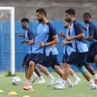 آبی‌پوشان: دل و دماغ تمرین کردن نداریم