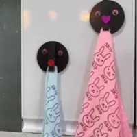 به راحتی آویز حوله درست کن!