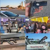 بازداشت ۸۶ تبعه خارجی غیرمجاز و کشف سلاح در خاش
