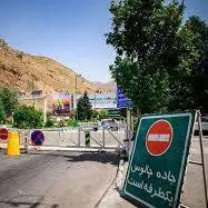 جاده چالوس برای چهارمین روز متوالی یک‌طرفه شد