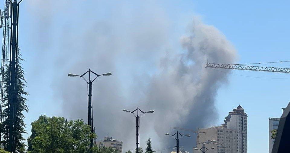 عکس/ انفجار در منطقه اندرزگو تهران