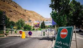 جاده چالوس برای چهارمین روز متوالی یک‌طرفه شد
