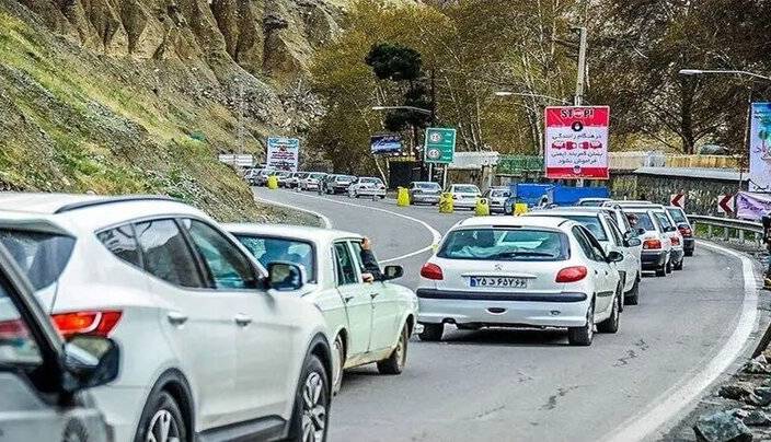 کندوان یک‌طرفه است؛ ترافیک سنگین در راه‌های مازندران