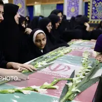 عکس/ وداع با دانشمند شهید هسته‌ای در یزد