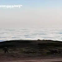 دریای ابر در ارتفاعات مازندران