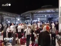 حاجی‌ها از مرز مهران وارد کشور شدند