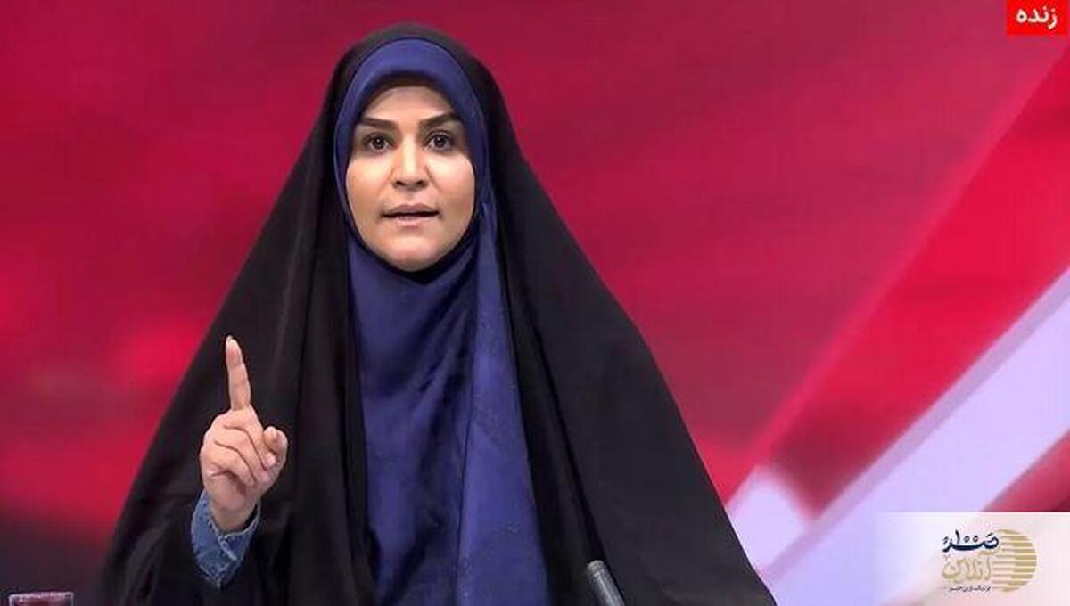 حیرت صهیونیست‌ها از شجاعت مجری شیرزن صداوسیما