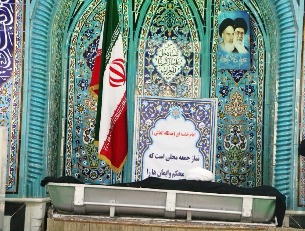 مراسم تشییع پیکر امام‌جمعه فقید فهرج