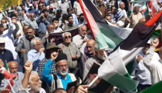 برگزاری تظاهرات جمعه خشم و نصر در خراسان‌شمالی