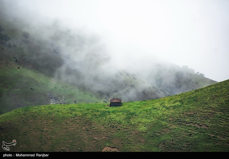 طبیعت زیبای جاده اسالم به خلخال