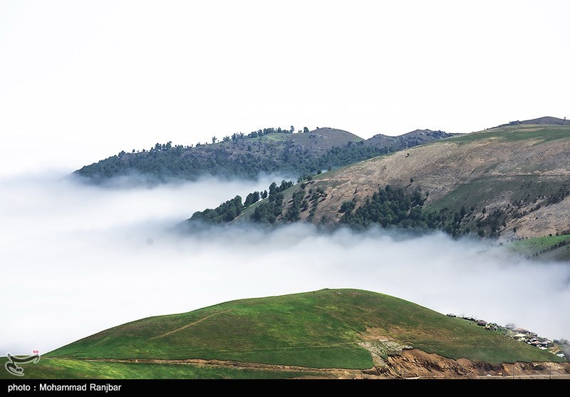 طبیعت زیبای جاده اسالم به خلخال
