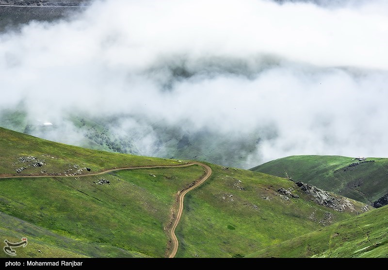 طبیعت زیبای جاده اسالم به خلخال