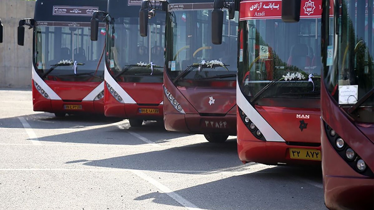 سرویس دهی اتوبوسرانی تهران به شرکتکنندگان در راهپیمایی پس از اقامه نماز جمعه
