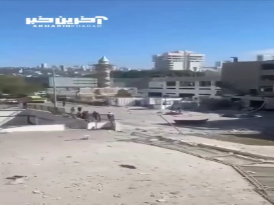 صحنه‌هایی از ویرانی گسترده در حیفا