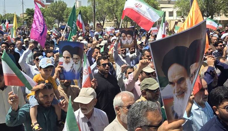 ساحل نشینان خلیج‌فارس پیام اتحاد و اقتدار مخابره کردند