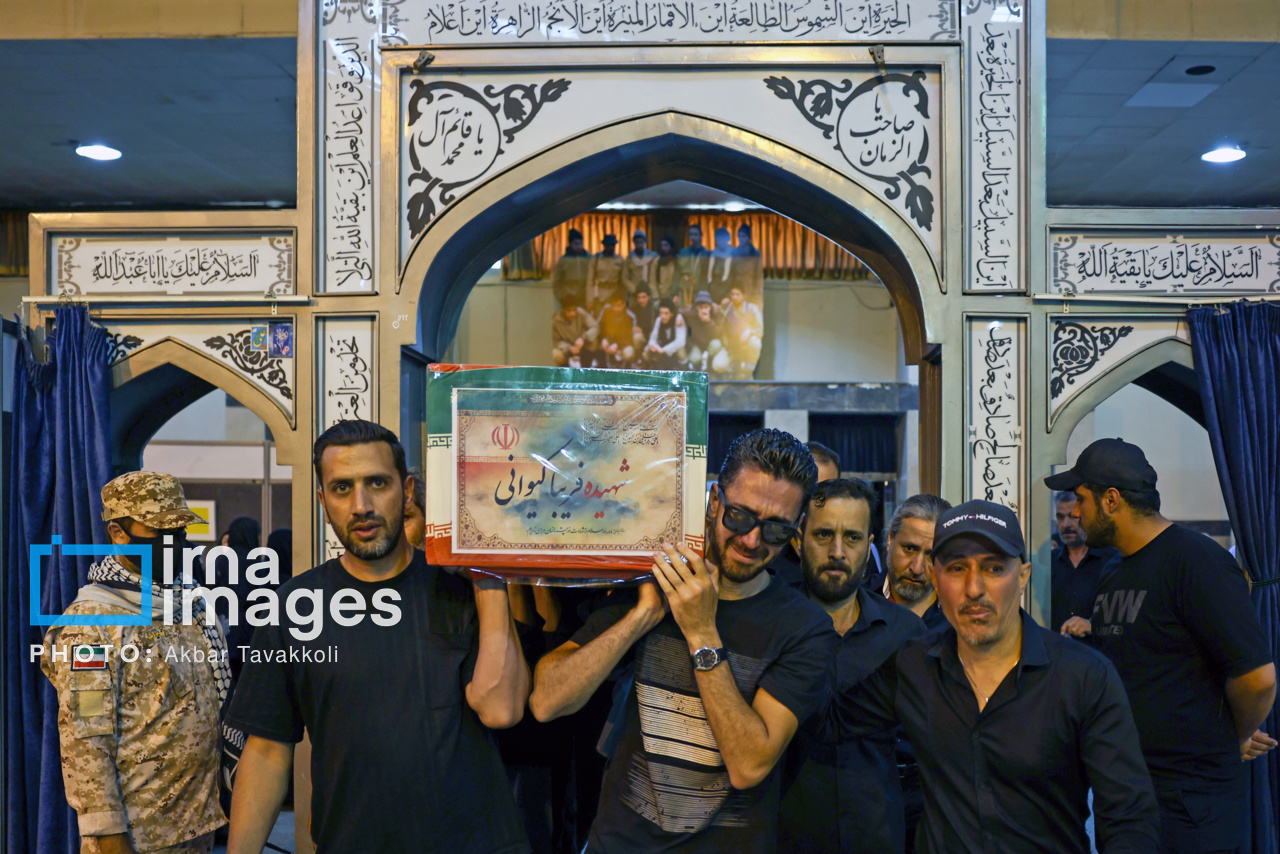 عکس/ تشییع پیکر شهدای حملات رژیم صهیونیستی در بهشت زهرا (س)