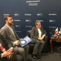 عکس/ گفت‌وگوی عراقچی و همتای مصری در استانبول