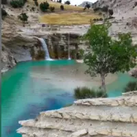  آبشار دالاو چاویز ملکشاهی در ایلام