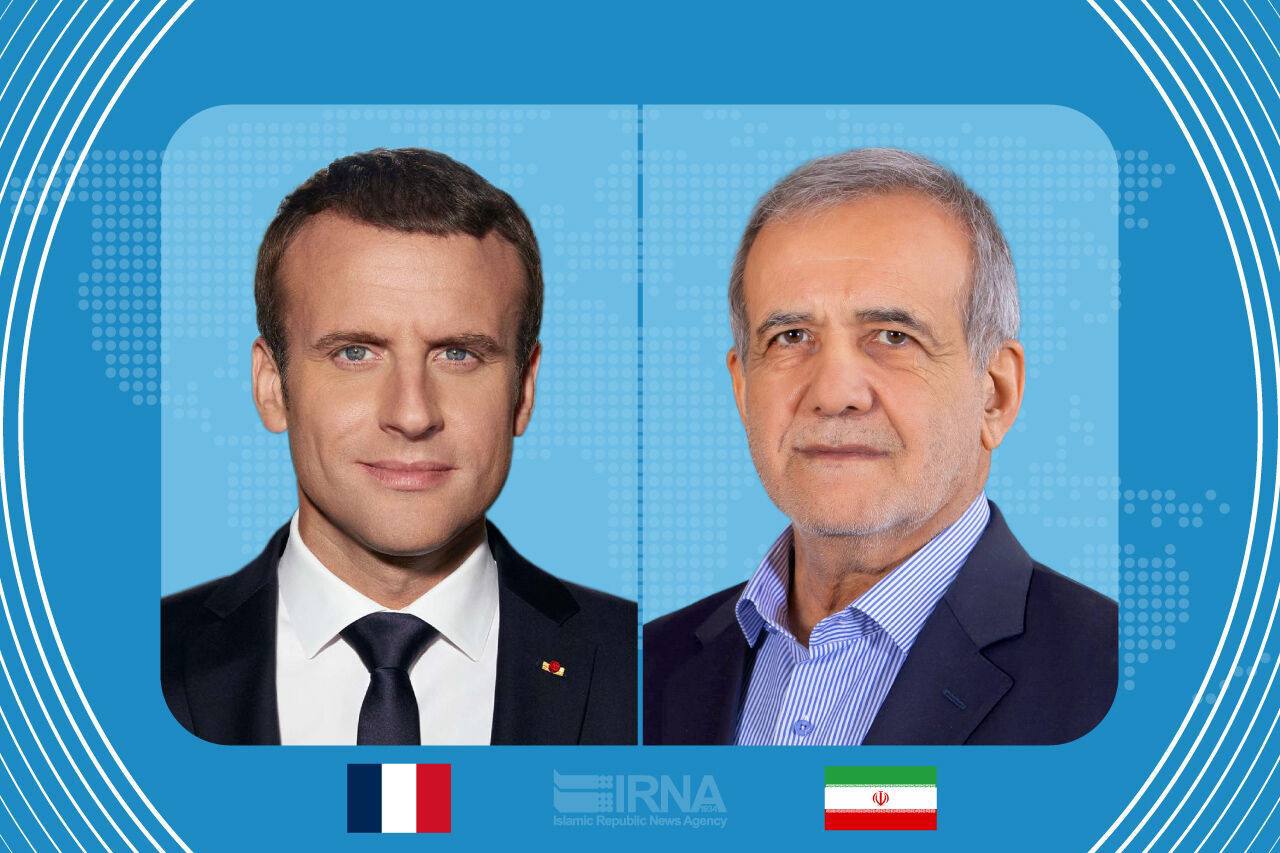 پزشکیان در گفتوگو با ماکرون: آمریکاییها باید پاسخ تجاوز خود را دریافت کنند
