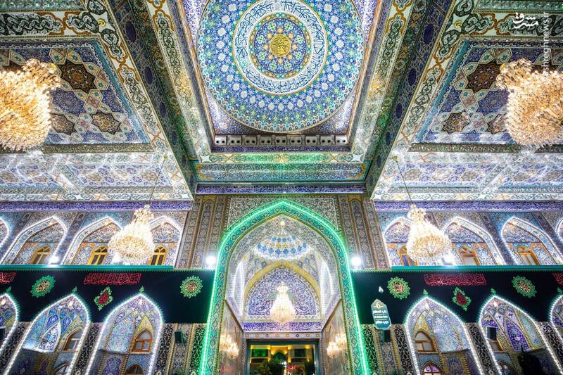 عکس/ سیاه‌پوش کردن حرم امام حسین(ع) به مناسبت ماه محرم