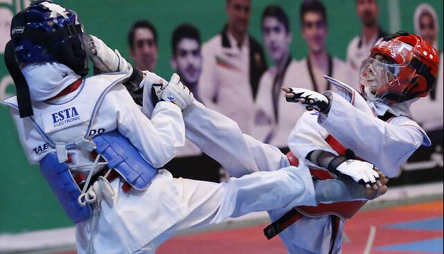 درگیری شدید در مسابقات تکواندوی خردسالان تهران