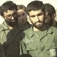 عکس/ تصویر کمتر دیده شده از شهید حاجی زاده در دوران هشت سال دفاع مقدس
