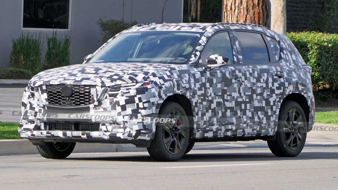 طراحی نسل جدید مزدا CX-5 لو رفت