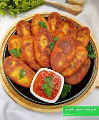 طرز تهیه «کتلت کدو» با پنیر کبابی