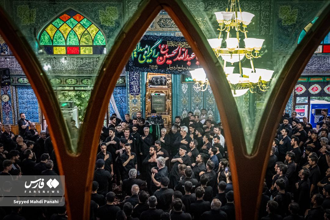 آیین سنتی طشت‌گذاری در اردبیل