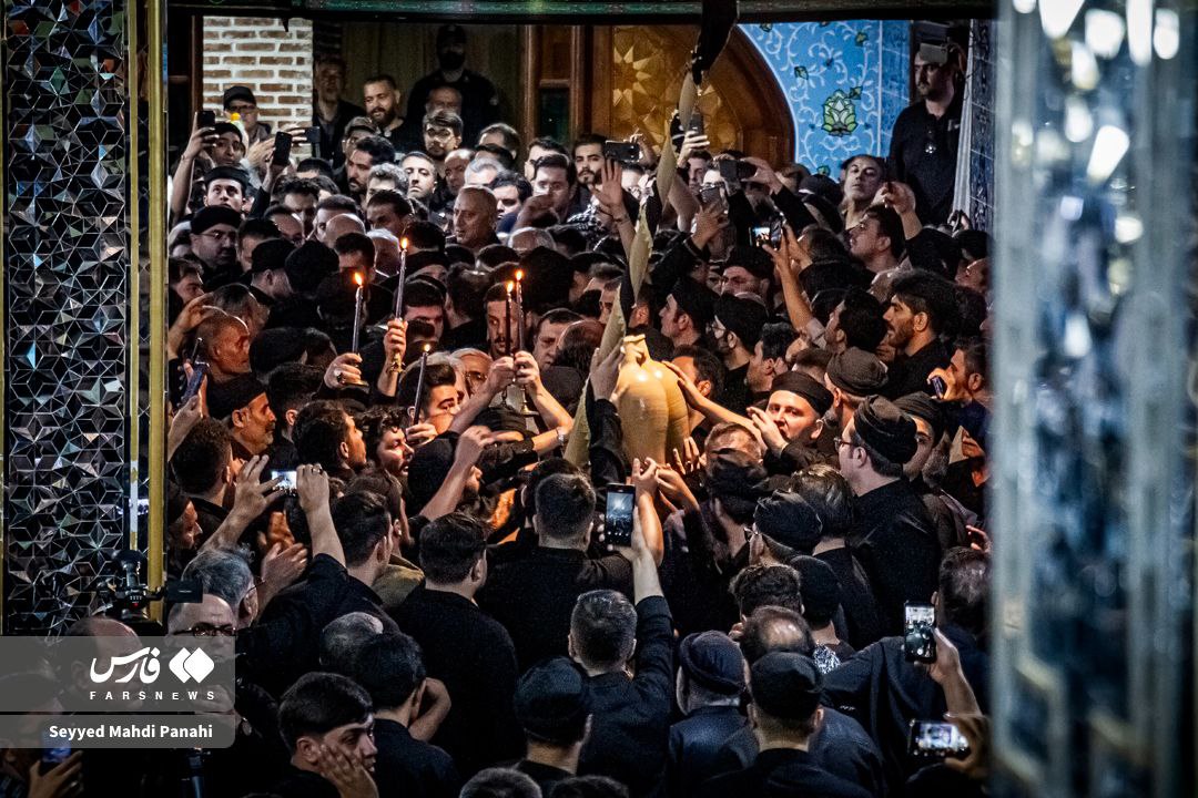  آیین سنتی طشت‌گذاری در اردبیل