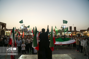 یزدی‌ها بشارت فتح را جشن گرفتند