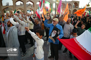 یزدی‌ها بشارت فتح را جشن گرفتند