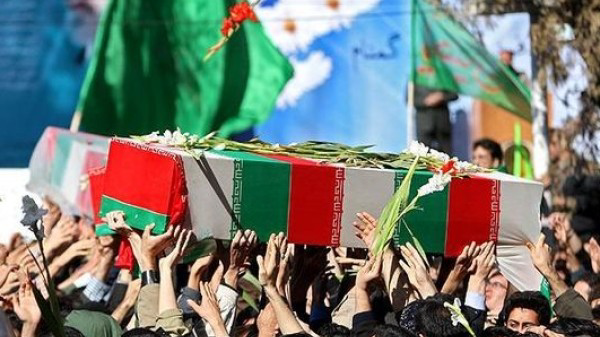 تشییع فرمانده حفاظت اطلاعات بسیج در سلسله لرستان