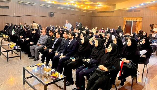 اجتماع بزرگ جامعه ورزش بانوان خوزستان پس از عملیات بشارت فتح