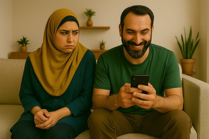 چرا شوهرم مدام قفل گوشی‌اش را عوض می‌کند؟