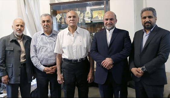 دیدار مدیرعامل صندوق اعتباری هنر با جمشید هاشم پور
