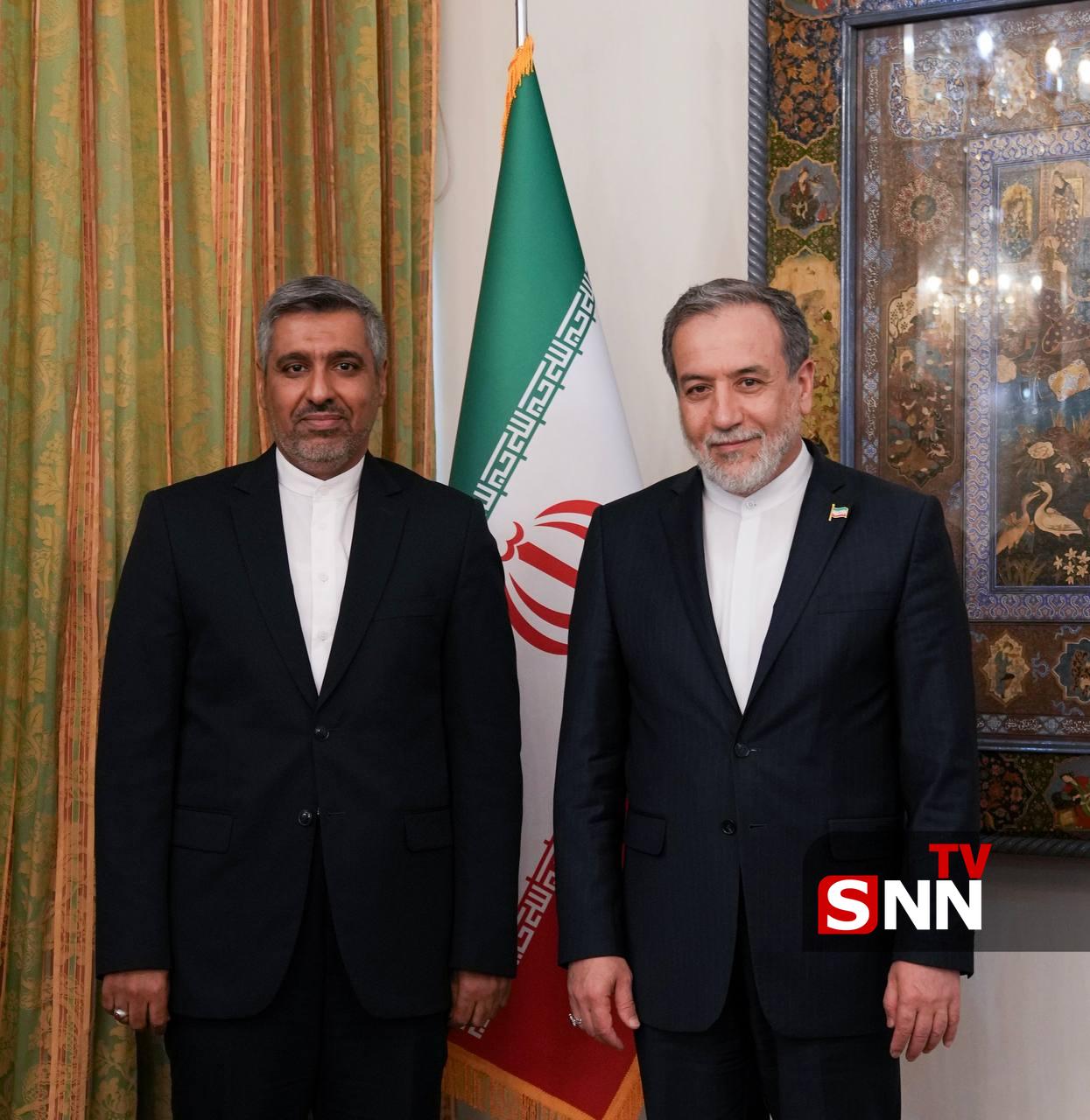عکس/ دیدار سفیر جدید جمهوری اسلامی ایران در اروگوئه با وزیر امور خارجه