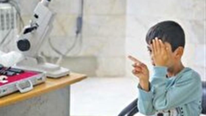 غربالگری بینایی ۵۱ هزار کودک زنجانی