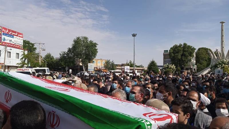 دعوت از مردم کردستان برای شرکت در مراسم تشییع پیکر شهدا