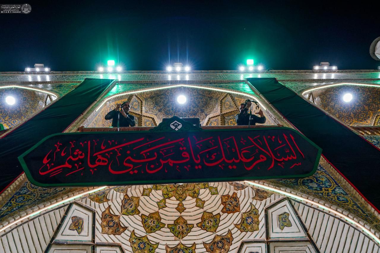 عکس/ سیاه‌پوشی حرم مطهر علوی در آستانه ماه محرم