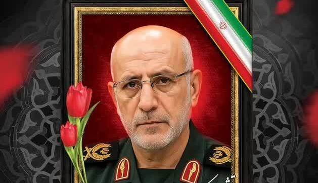 زمان تشییع سرلشکر شهید محرابی و جمعی از شهدای حمله تروریستی اسرائیل در اهواز