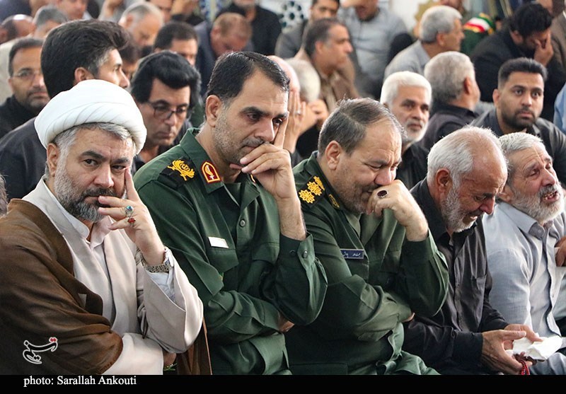 تشییع باشکوه شهدای پاسدار حمله صهیونیستی در کرمان