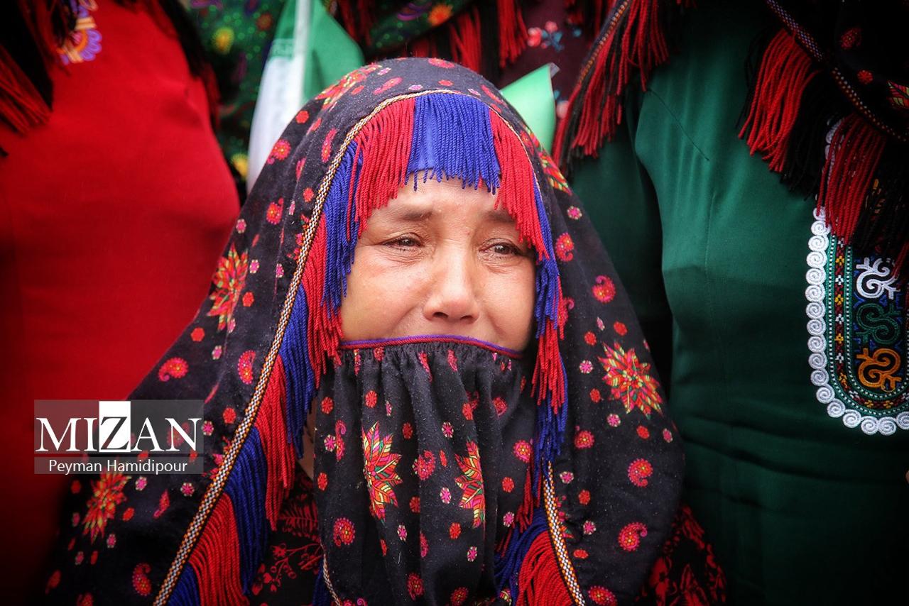 تشییع پیکر شهید مدافع وطن حامد ربانی در شهرستان‌مرزی رازوجرگلان