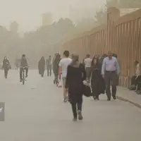 وزش باد و گردوغبار در استان اصفهان 