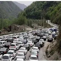 ترافیک سنگین در محورهای شمال به جنوب مازندران؛ احتمال یک‌طرفه شدن محور کندوان